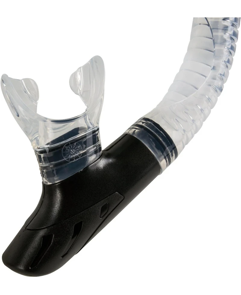 Seavenger Torpedo Tempered Glass Mask & Dry Top Snorkel Combo Set - Yellow