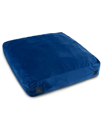 Akiudex 57 x 57 Inch Crash Pad Sensory Mat with Foam Blocks and Washable Velvet Cover