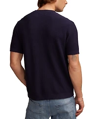 Lucky Brand Men's Short Sleeve Crewneck Sweater