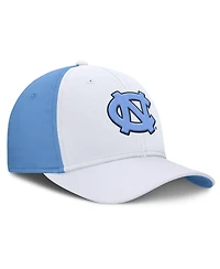 Jordan Men's White/Carolina Blue North Carolina Tar Heels 2025 Sideline Rise Local Performance Flex Hat