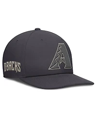 Nike Men's Anthracite Arizona Diamondbacks Statement Pro Snapback Hat