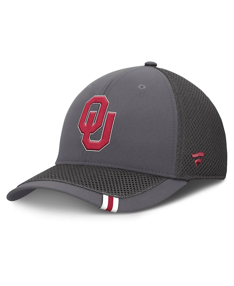 Fanatics Men's Gray Oklahoma Sooners Clincher Flex Hat