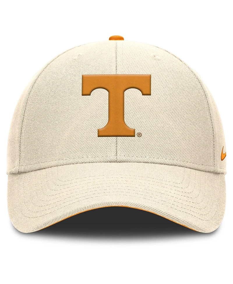 Nike Men's Natural Tennessee Volunteers Rise Primetime Performance Trucker Adjustable Hat