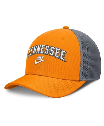 Nike Men's Tennessee Orange/Gray Tennessee Volunteers Legacy Arch Rise Performance Trucker Adjustable Hat