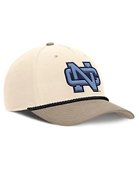 Nike Men's Natural North Carolina Tar Heels Rise Legacy Throwback Logo Adjustable Hat