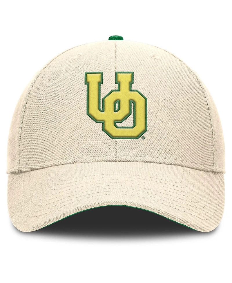 Nike Men's Natural Oregon Ducks Rise Legacy Adjustable Hat