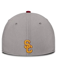 Nike Men's Gray Usc Trojans Rise Prep Performance Flex Hat