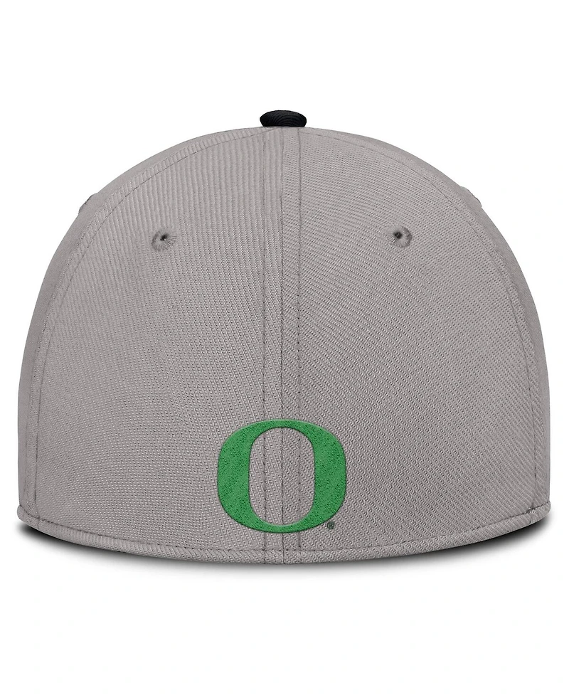 Nike Men's Gray Oregon Ducks Rise Prep Performance Flex Hat