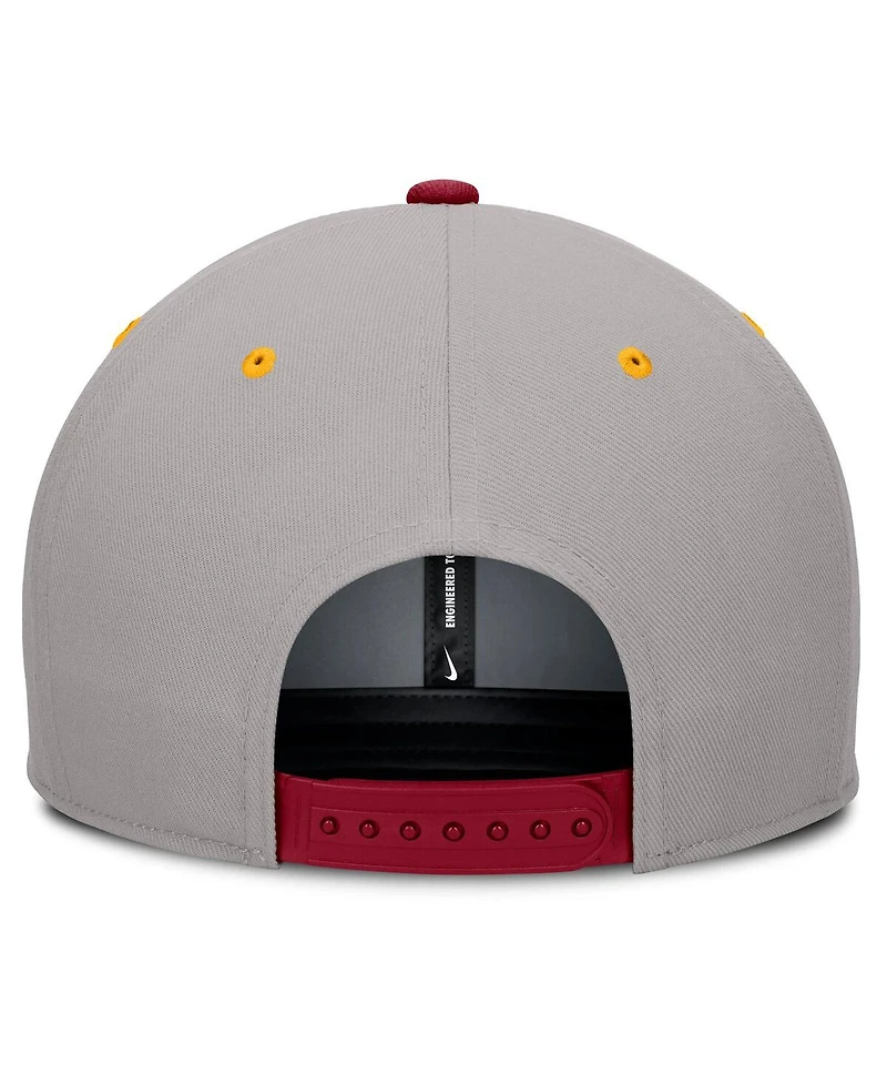 Nike Men's Garnet/Gray Florida State Seminoles Prep Pro Performance Snapback Hat