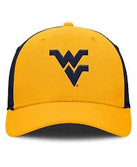 Nike Men's Gold/Navy West Virginia Mountaineers 2025 Sideline Rise Local Performance Flex Hat