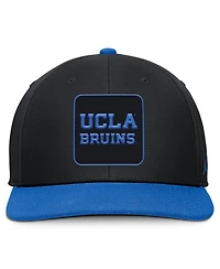 Jordan Men's Black/Blue Ucla Bruins 2025 Sideline Campus Pro Local Snapback Hat