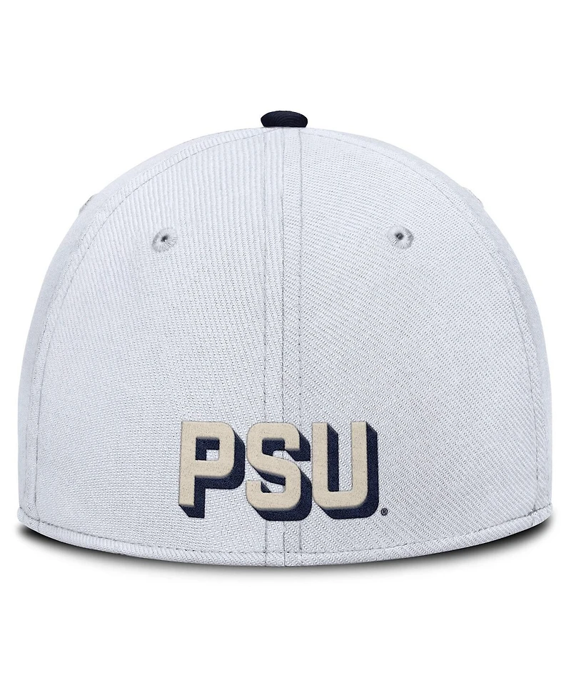 Nike Men's White Penn State Nittany Lions Legacy Rise Performance Flex Hat