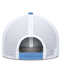 Jordan Men's Light Blue/White North Carolina Tar Heels Rise Primetime Performance Trucker Adjustable Hat