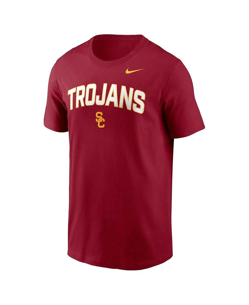 Nike Men's Cardinal Usc Trojans Primetime Arch Stack T-Shirt