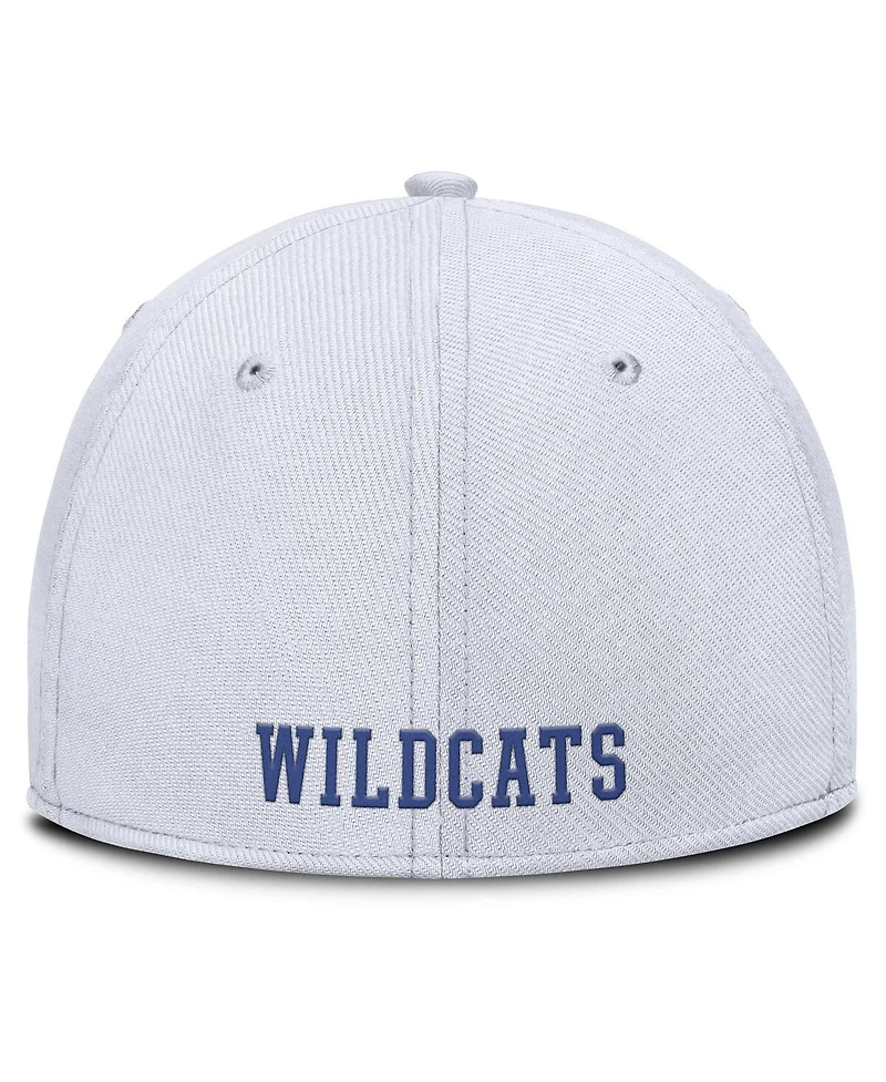 Nike Men's White Kentucky Wildcats 2025 On-Field Rise Performance Flex Hat