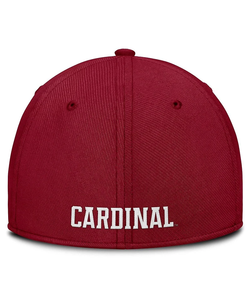 Nike Men's Cardinal Stanford 2025 On-Field Rise Performance Flex Hat