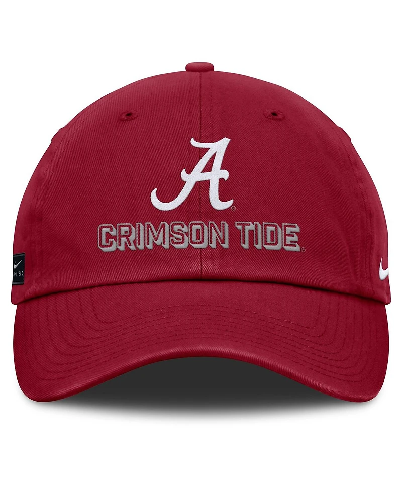 Nike Men's Crimson Alabama Crimson Tide 2025 On-Field Club Adjustable Hat