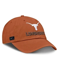 Nike Men's Texas Orange Texas Longhorns 2025 On-Field Club Adjustable Hat