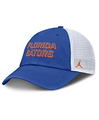 Jordan Men's Royal Florida Gators 2025 Gameday On-Field Club Adjustable Trucker Hat