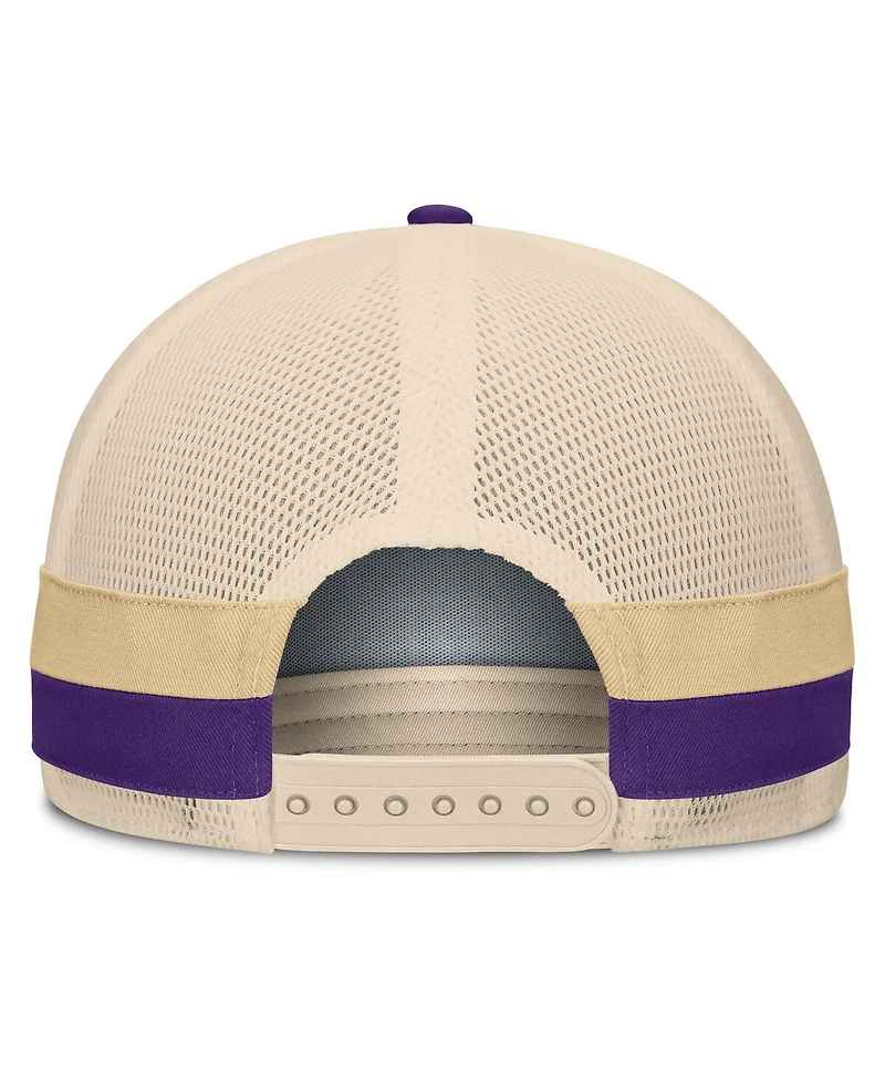 Fanatics Men's Purple/Cream Washington Huskies Prestige Trucker Adjustable Hat