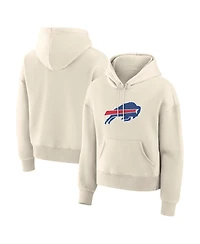 Fanatics Women's Cream Buffalo Bills Dove Legacy Pullover Hoodie