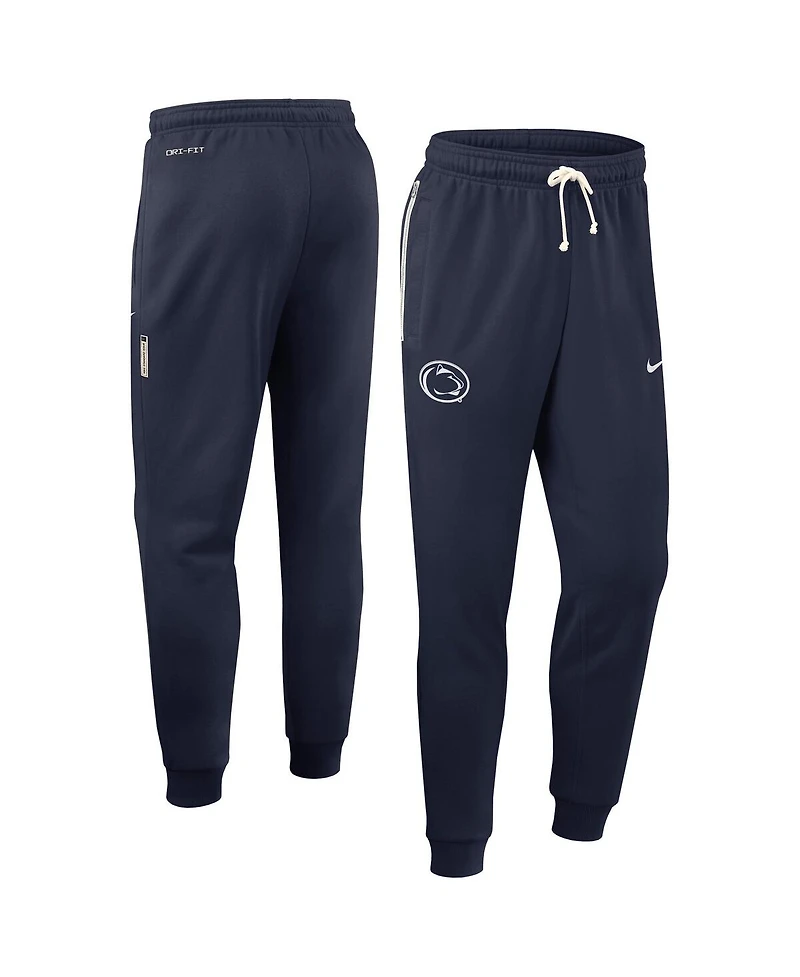 Nike Men's Navy Penn State Nittany Lions 2025 Sideline Performance Taper Pants