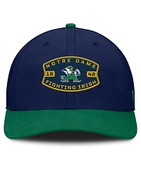 Fanatics Men's Navy/Kelly Green Notre Dame Fighting Irish Adapt Adjustable Trucker Hat