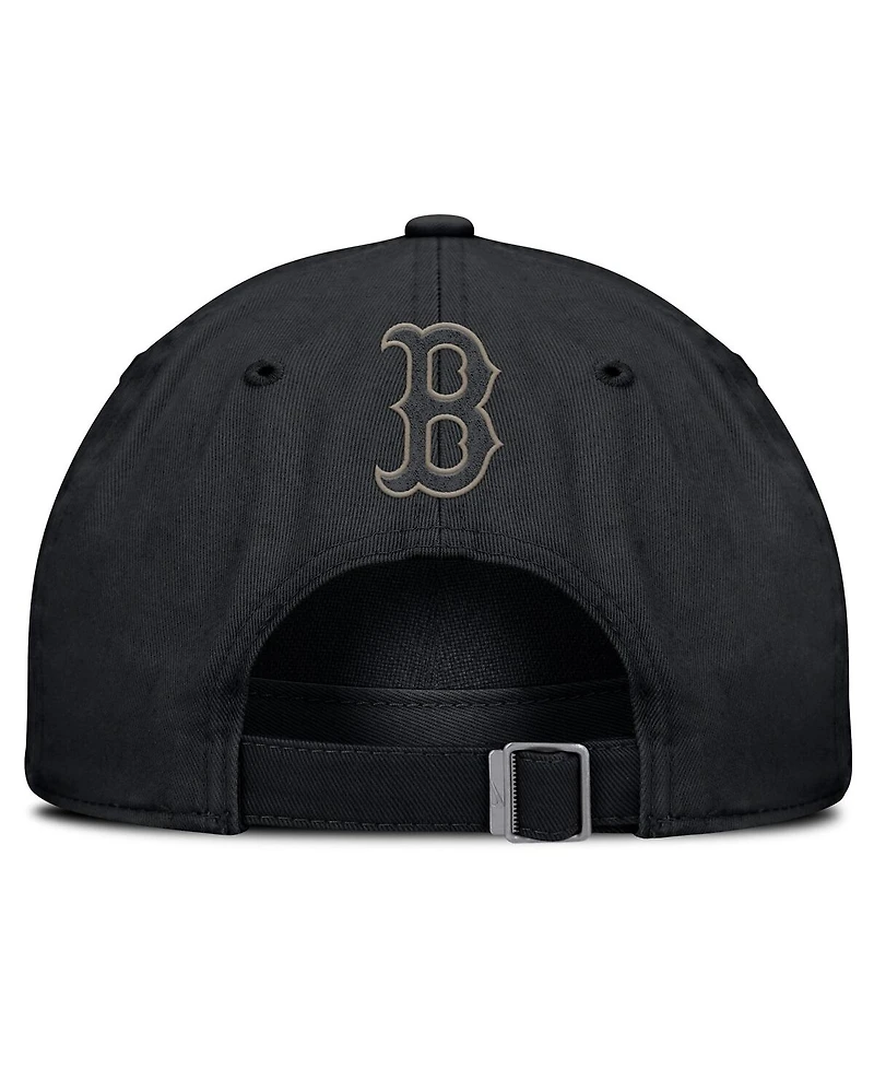 Nike Men's Black Boston Red Sox Camo Pack Club Adjustable Hat
