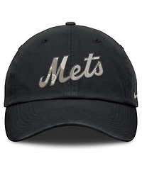 Nike Men's Black New York Mets Camo Pack Club Adjustable Hat