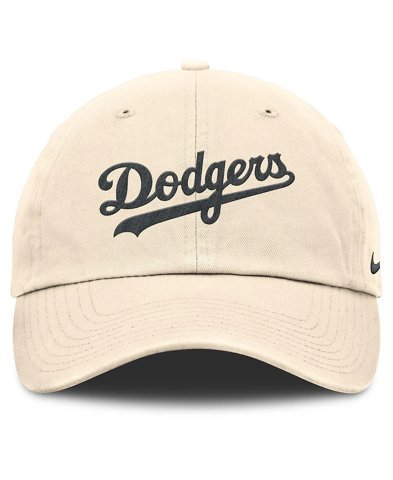 Nike Men's Natural Los Angeles Dodgers Camo Pack Club Adjustable Hat