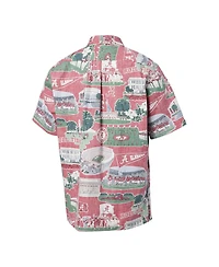 Men's Reyn Spooner Crimson Alabama Tide Scenic Button-Down Shirt