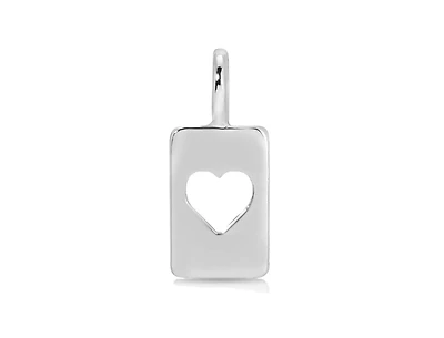 Lucky Feather Charm Garden - Silver - Love
