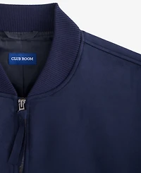 Club Room Men's Faux-Suede Baseball Collar Jacket, Macy's Exclusive
