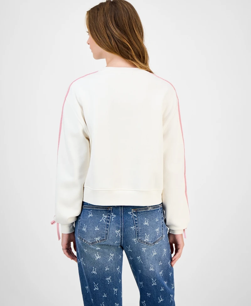 Rebel Veil Juniors' Novelty Crewneck Sweatshirt