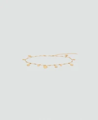 Mango Women's Hanging Pieces Metal Belt