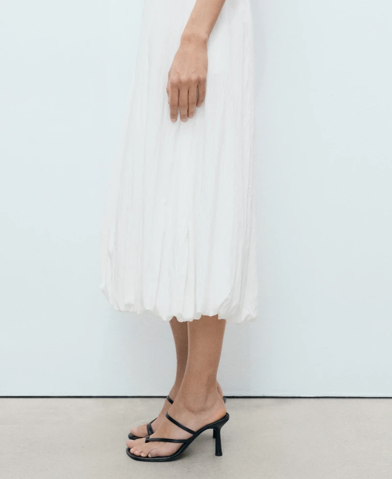 Mango Women's Balloon Effect Long Dress