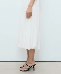 Mango Women's Balloon Effect Long Dress