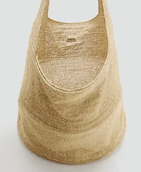 Mango Women's Lurex Shoulder Bag