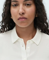 Mango Women's Short Sleeve Shirt