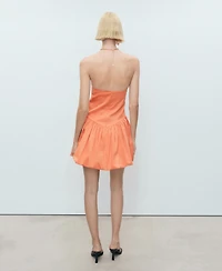 Mango Women's Short Balloon-Effect Dress