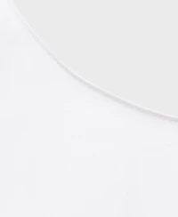 Mango Women's Back Bowtie Crop Top
