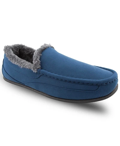 Deer Stags Men's Comfort Moccasin Slippers