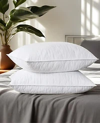 Unikome Quilted Goose Feather 2-Pack Pillows