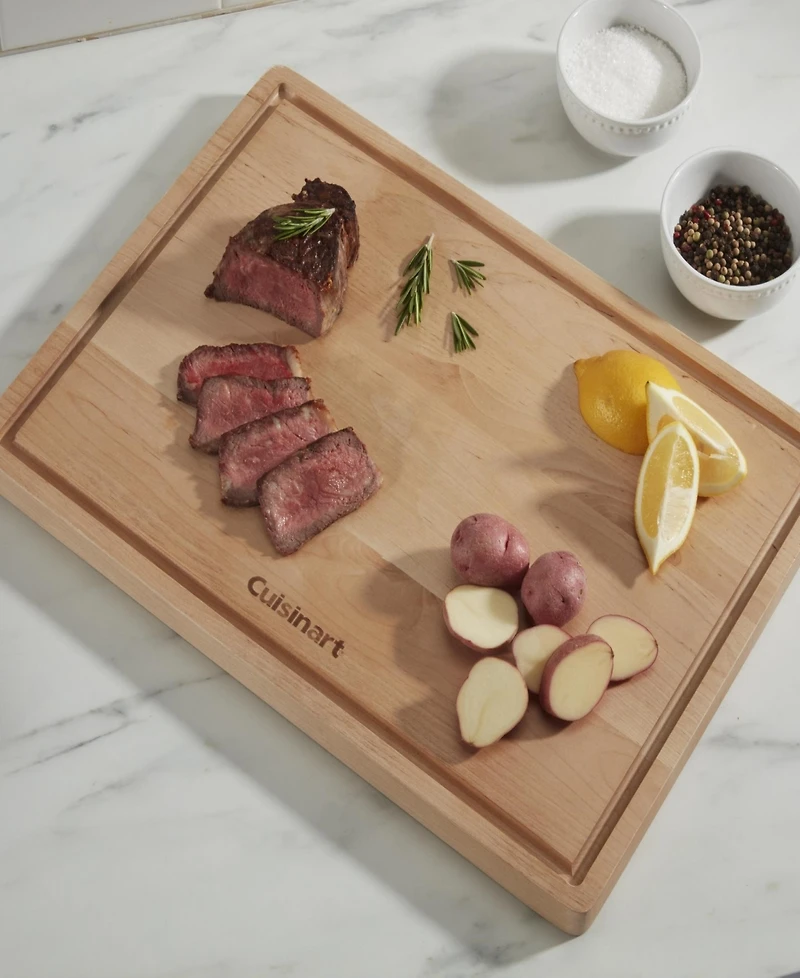 Cuisinart 17" Reversible Maple Wood Cutting