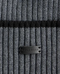Cole Haan Men's Heritage Stripe Cuffed Beanie