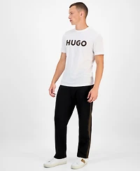 Hugo Boss Men's Dulivio Short Sleeve Crewneck Graphic T-Shirt