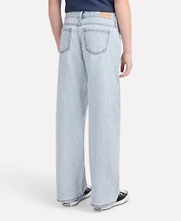 abercrombie kids Girls Low-Rise Seamed Baggy Jeans