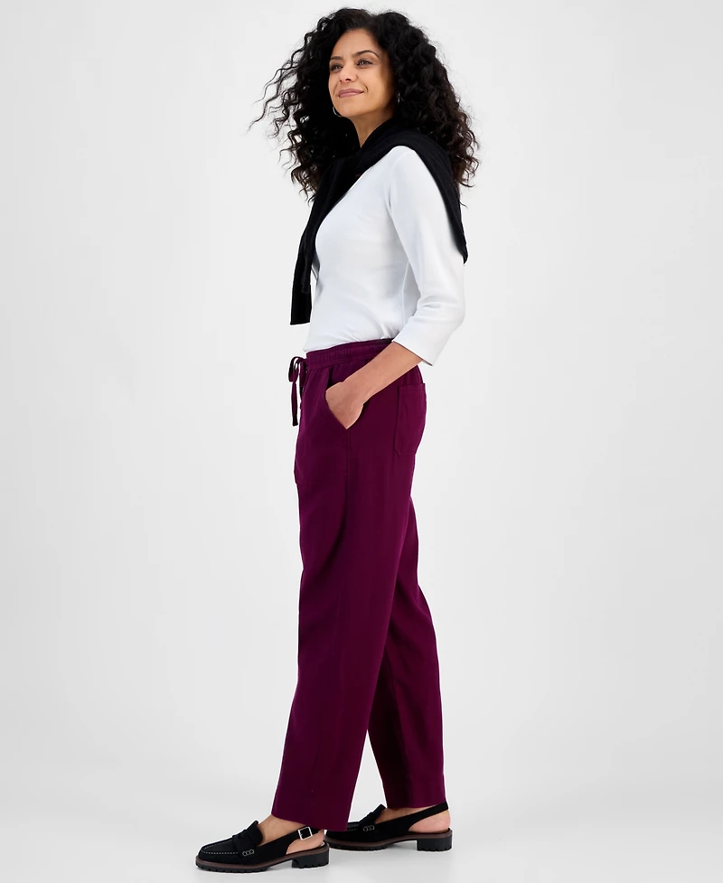 Style & Co Women's Pull On Utility Pants, Macy's Exclusive