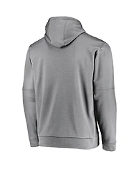 Majestic Men's Gray Chicago White Sox Mlb Authentic Players Pullover Hoodie