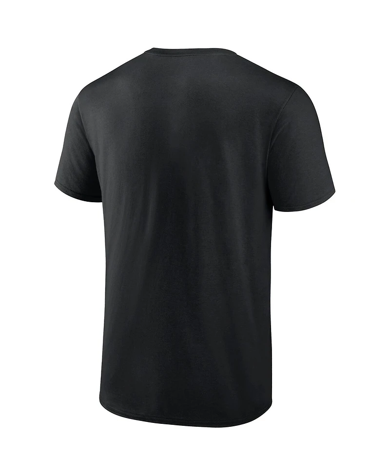 Fanatics Men's Black Chicago Blackhawks Authentic Pro Primary T-Shirt